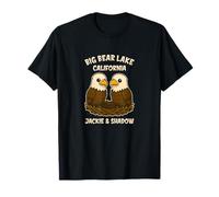 Big Bear Lake California Eagles Jackie and Shadow for Kids T-Shirt