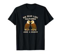 Big Bear Lake California Eagles Jackie and Shadow T-Shirt