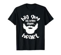 Big Beard Bigger Heart Big Bearded Guy T-Shirt