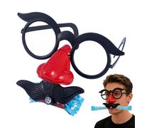 Big Beard Dragon Specs- Large Nose Blowing Toy, Fun Dragon Design, Hilarious Beard Design| Unique Gag Family Friends Office Laughs Costume Fun Novelty Party Accessory Office Birthday Surprise