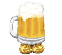 amscan 4237411 - Airloonz: Big Beer Mug Foil Balloon