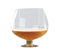 Big Beer Mug - Traditional Large Glass Steins, Portable Thick Walls, Heavy Duty Comfortable Handle Cocktail | Beer Drinking Glass Supporting Cold Enjoyment for Parties Home Bar Oktoberfest