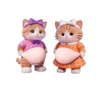 Big Belly Stress Relieving Collision Cat Toy. A Stress Relieving And Squeezing Big Belly Toy With Collision Silicone Coating. Suitable For Various Scenarios. Strictest Parents (B, One Size)
