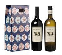 Big Beltie Pair in Bauble Gift Box | Includes Cabernet Sauvignon & Sauvignon Blanc | French Red & White Wine Duo | 13.5% & 11% ABV | Languedoc & Gascogne | Vegan Friendly Gift Set