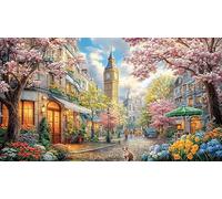 Big-Ben 1000 Piece Educational Game Challenge Jigsaw Puzzles Great Gift Idea Puzzles for Adults Kids Beautiful Decoration Puzzle 38x26/1000pcs