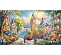 Big-Ben 1000 Piece Educational Game Challenge Jigsaw Puzzles Great Gift Idea Puzzles for Adults Kids Beautiful Decoration Puzzle 70x50/1000pcs