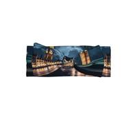 Big Ben, EnglandPatterned bow headband, baby hair accessory, suitable for babies aged 0-6 months or everyday wear