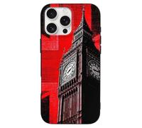 Big Ben English Flag Printed Phone Cover Case Compatible with iPhone 16/16 Plus/16 Pro/16 Pro Max/16 E Funny Lightweight TPU Phones Protector
