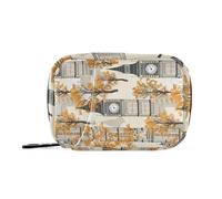 Big Ben Grey Yellow Medicine Bag with Detachable Compartments Portable Medicine Pill Organizer