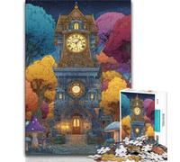 Big Ben in London Jigsaws Puzzles 1000 Pieces for Adults Gifts,Staycation Kill Time Every Piece Is Unique - Challenging Family Fun Game 38x26cm