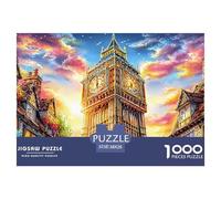 Big Ben_ London 1000 Piece Jigsaw Puzzle for Family - Fun Challenge for Adults & Kids, A Great Gift And Interactive Home Decor Project 38x26cm/1000pcs