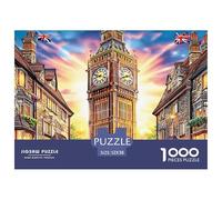 Big Ben_ London 1000 Piece Jigsaw Puzzle with Whimsical Design - A Charming Challenge for All Ages And Beautiful Home Decoration 52x38cm/1000pcs