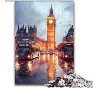 Big Ben, London 2000 Piece Jigsaw Puzzle for Adults Teens, Stress Reliever Staycation Kill Time Enhance Love between Couples (70x100cm)