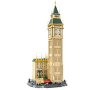 Big Ben London Building Set - 1095 PCS Landmarks Architecture Mini Bricks Kit, Collection City Street View Model, Home Office Decor, STEM Education Toy, Creative Gift for Adult Teen