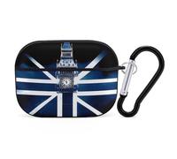 Big Ben London England Compatible with Airpod Pro Case Cover Skin with Keychain