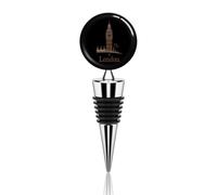 Big Ben London Reusable Bottle Stoppers Printed Saver Sealer Wine Corks for Champagne Prosecco Beer Spirits Collection