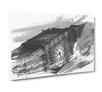 Big Ben London Vol.2 V1 Canvas Print | Gallery Wrapped 30mm Frame Wall Art | 20x14 inches | Ready to Hang | Modern Picture | Living Room Bedroom Lounge Office