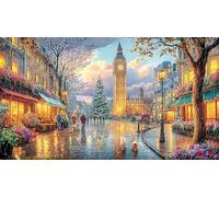 Big-Ben Puzzle for Adults 1000Pc Recycled Paper Beautiful Decoration Puzzle Challenging for Decompression and Wall Decor Great Gift Idea 70x50/1000pcs