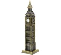 Big Ben Statue Architecture Model England Big Ben Clock Tower Statue Collectible Figurine Tourism Souvenir Desktop Decoration