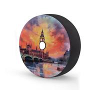 Big Ben Sunset River Spare Tire Cover 14 In