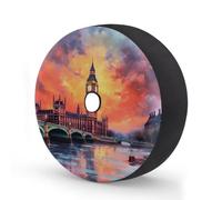 Big Ben Sunset River Spare Tire Cover 16 In