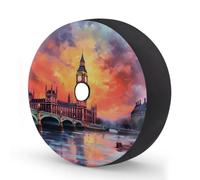 Big Ben Sunset River Spare Tire Cover 17 In