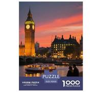Big Ben, UK 1000 Pieces Portable Jigsaw Puzzle Age 3+ Quirky, Abstract Design, Home Decoration, Educational, Challenging Puzzle Games 70x50cm/1000pcs