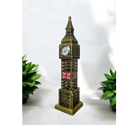 Big Ben With Clock gold metal bigben .london souvenire gold metal bigben (green with flag, medium)