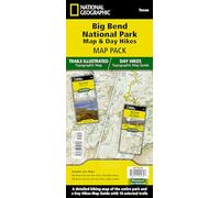 Big Bend Day Hikes Map (National Geographic Trails Illustrated Map)