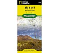National Geographic Big Bend National Park Map - Trails Illustrated National Parks 225