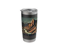 Big Bend National Park Night Sky Mountains Stainless Steel Insulated Tumbler