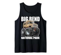 Big Bend National Park Offroad 4x4 Pick-up Truck Design Tank Top