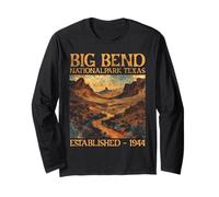Big Bend National Park | Texas | Outdoor Camping Long Sleeve T-Shirt