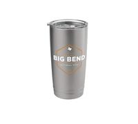 Big Bend National Park Texas Retro Graphic Stainless Steel Insulated Tumbler
