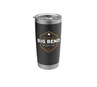 Big Bend National Park Texas Retro Graphic Stainless Steel Insulated Tumbler
