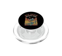 Big Bend National Park Texas Retro Night Desert Canyon Scene PopSockets PopGrip for MagSafe