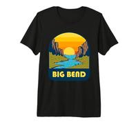 Big Bend National Park Texas Sunset River Premium T-Shirt
