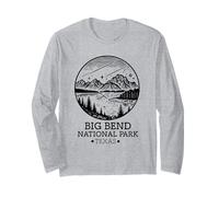 Big Bend National Park Texas TX Souvenir Women Men Vintage Long Sleeve T-Shirt