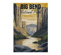 Big Bend National Park Wooden Jigsaw Puzzle for Adults, 300 PCS