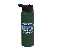 Big Bend Texas National Park Desert Landscape Night Sky Stainless Steel Insulated Water Bottle