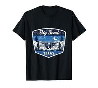Big Bend Texas National Park Desert Landscape Night Sky T-Shirt