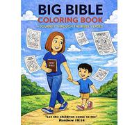 BIG BIBLE COLORING BOOK: A JOURNEY THROUGH THE BIBLE VERSES
