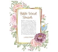 Big Bible Word Search Books for Adults Seniors, and Teens - Large Print:: Words Puzzles for Seniors with 630 Unique Words to Find | 8.5x11 inches, 35 Pages