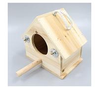 Big Bird Cage Natural Bird House Small Bird Cage Rugged and Durable Bird Carrier Outdoor Hanging Bird House Parakeet Cage