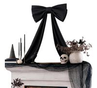 Big Black Bow 48x24 Inches Giant Decorative Photo Backdrop