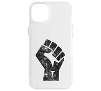 Big Black Raised Fist Salute of Unity Solidarity Resistance Case for iPhone 14 Plus