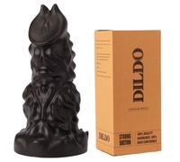 Big Black Thick Monster Dildo Anal Sex Toy Girthy Size Silicone 9 Inches