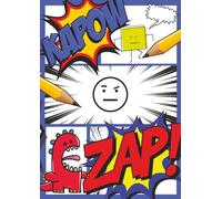 Big Blank Comic Book for Kids!: 110 Pages of Epic Fun with Action, Thought & Dialogue Bubbles - The Perfect Creativity Gift for Ages 4-12