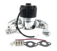 Big Block Chevy High Flow Aluminum Electric Water Pump BBC 396-454-502 35+ GPM(chrome)