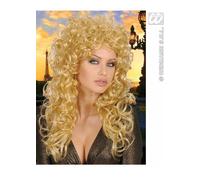 Big Blonde Curly Attractive Wig